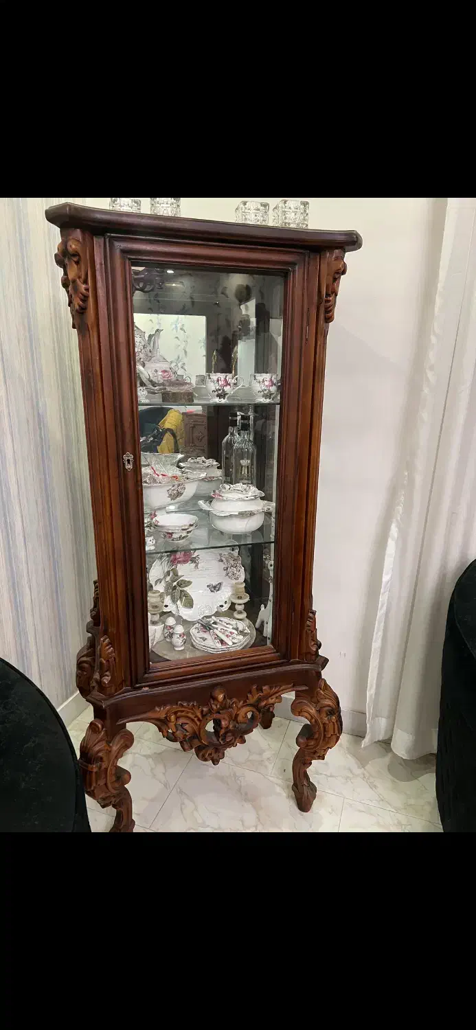 بوفه چوب گردو|بوفه، ویترین، کنسول|فردیس, شهرک ناز|دیوار