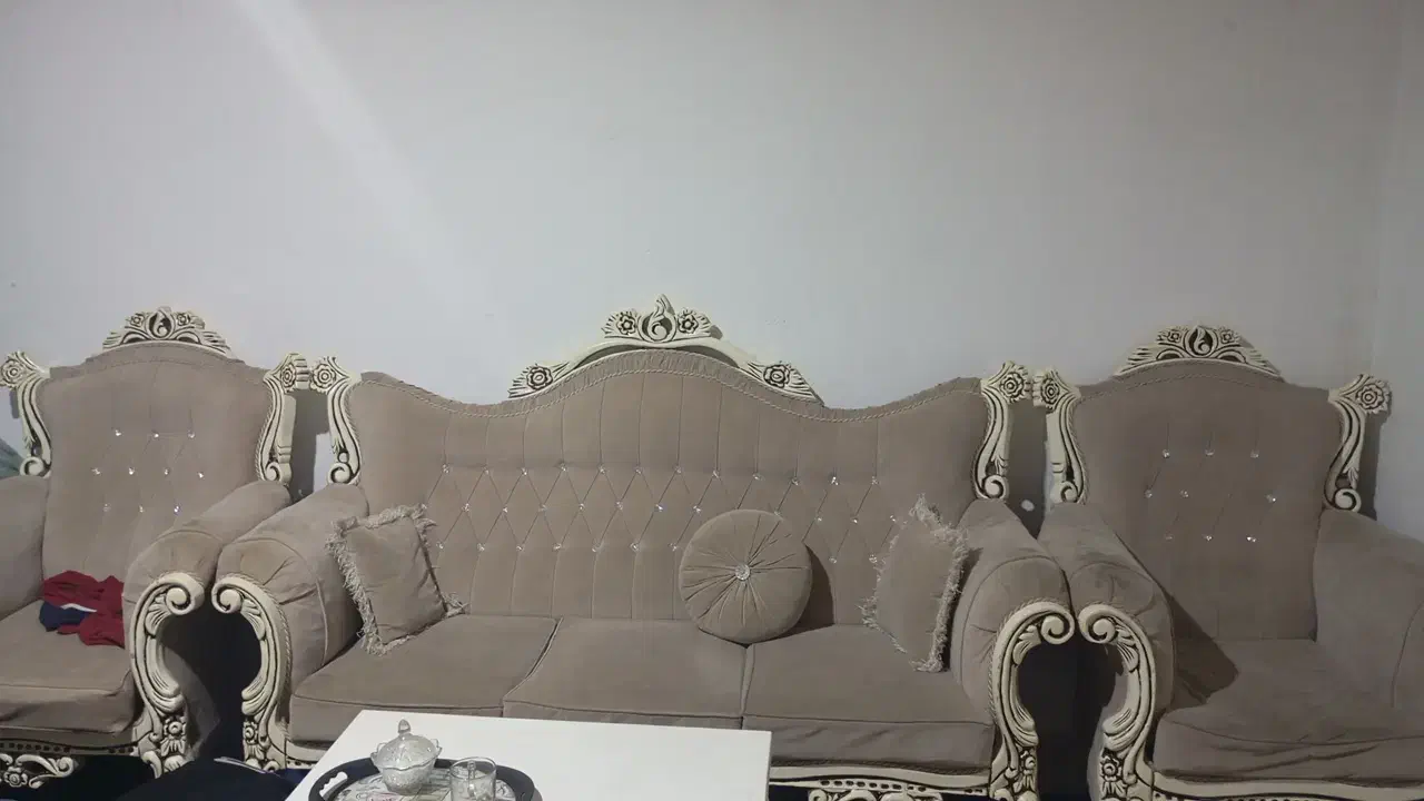 مبل فروشی هفت نفره صحیح و سالم درحد|مبلمان خانگی و میز عسلی|فشاپویه, |دیوار