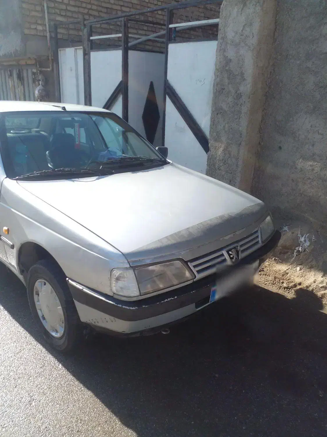 پژو 405 GLX نقره ای|خودرو سواری و وانت|صحنه, |دیوار