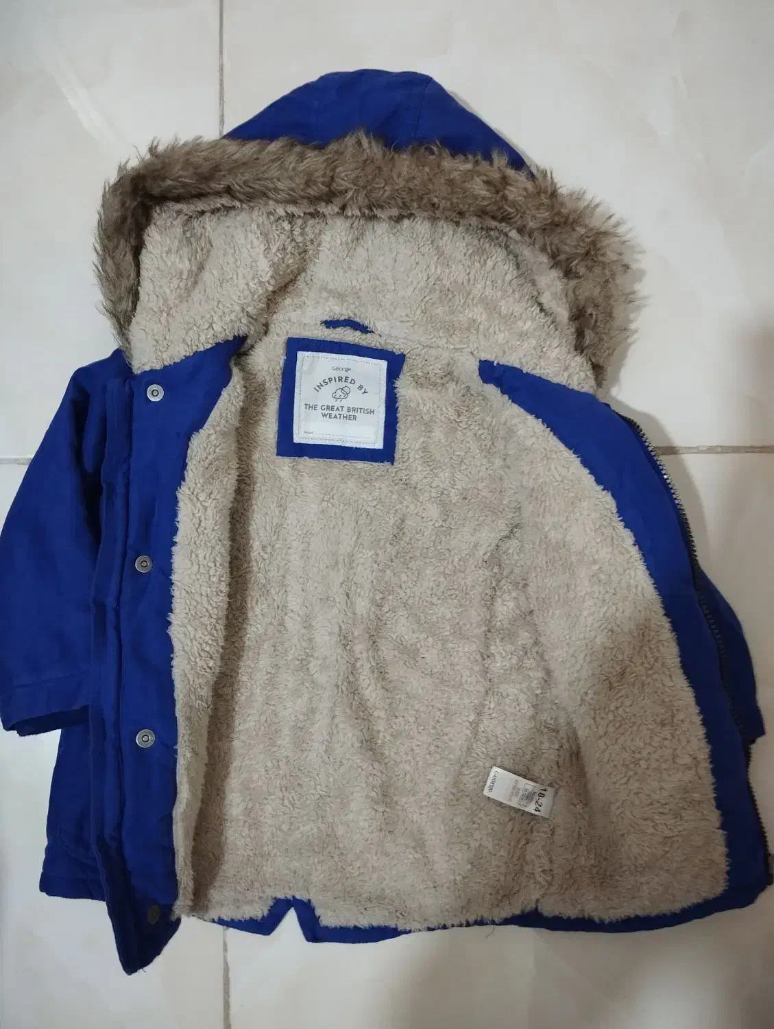 کاپشن بچه گانه خارجی .در حد نو مناسب دوسال|کفش و لباس بچه|ملایر, |دیوار