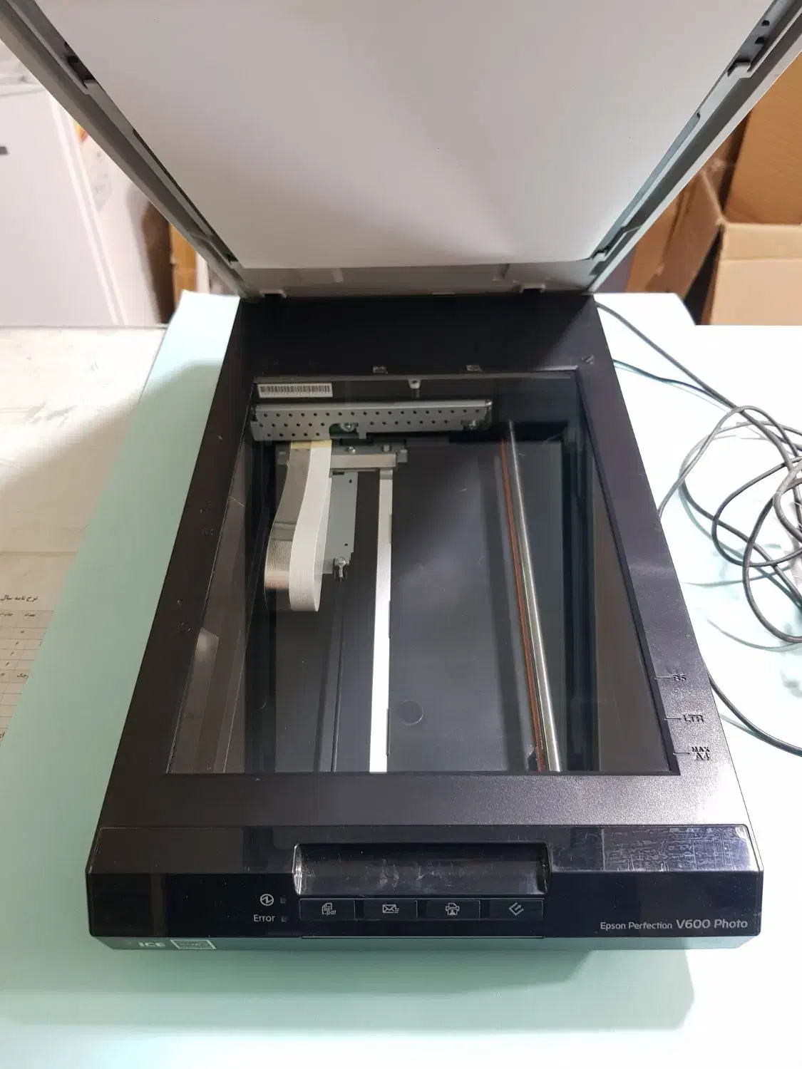 اسکنر اپسون مدل perfection v600|پرینتر، اسکنر، کپی، فکس|استهبان, |دیوار