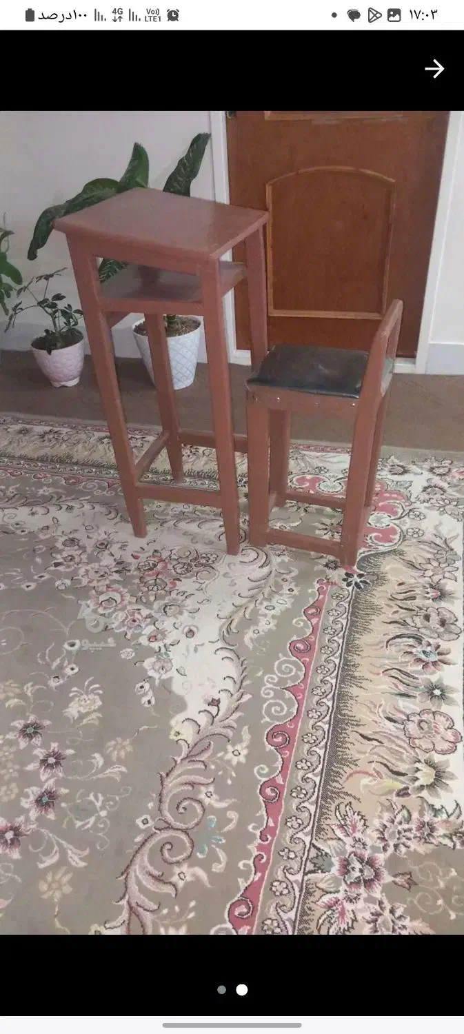 میز صندلی و صندلی خوش قیمت|صندلی و نیمکت|دهاقان, |دیوار