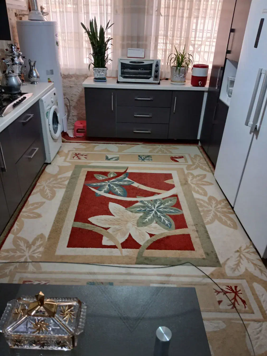 گلیم فرش 9متری کاملاسالم|گلیم، جاجیم، گبه|کرج, آق تپه|دیوار