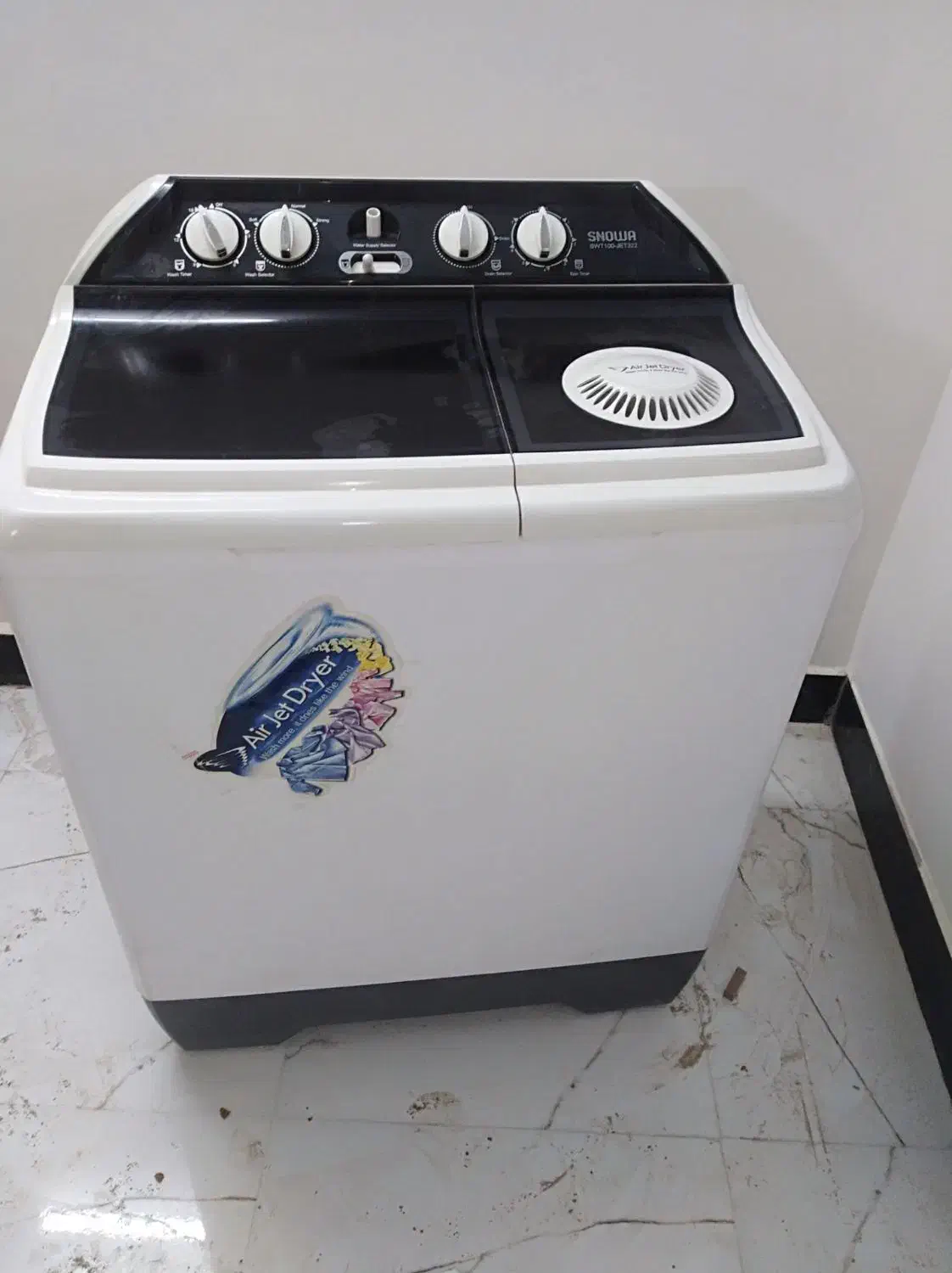 لباسشویی نو نوعه مارک اسنوا ۹کیلو|ماشین لباسشویی و خشککن لباس|تربت جام, المهدی|دیوار