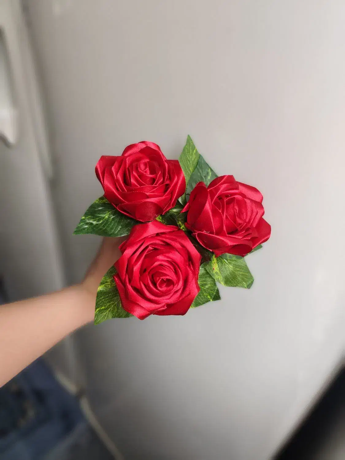 گل ربانی و کریستال|گل مصنوعی|سنندج, |دیوار