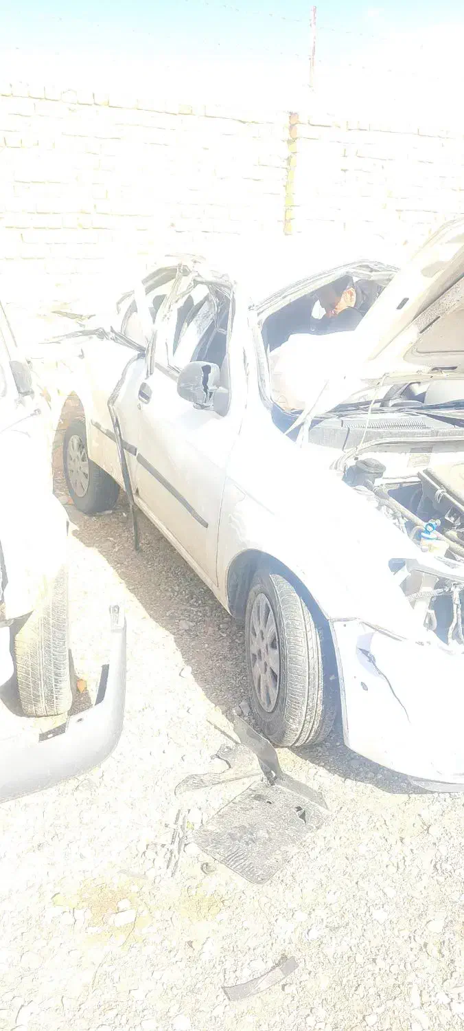 تیبا۱۴۰۰برج ۱۲تصادفی|خودرو سواری و وانت|خرم‌آباد, |دیوار