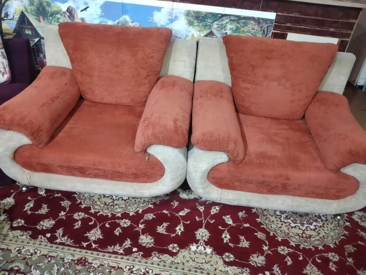 مبل|مبلمان خانگی و میز عسلی|کارون, |دیوار