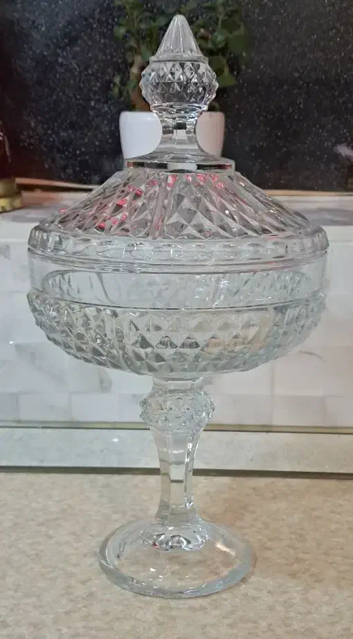 ظروف کریستال فقط ۵۰۰ تومن|ظروف سرو و پذیرایی|فردیس, منظریه|دیوار