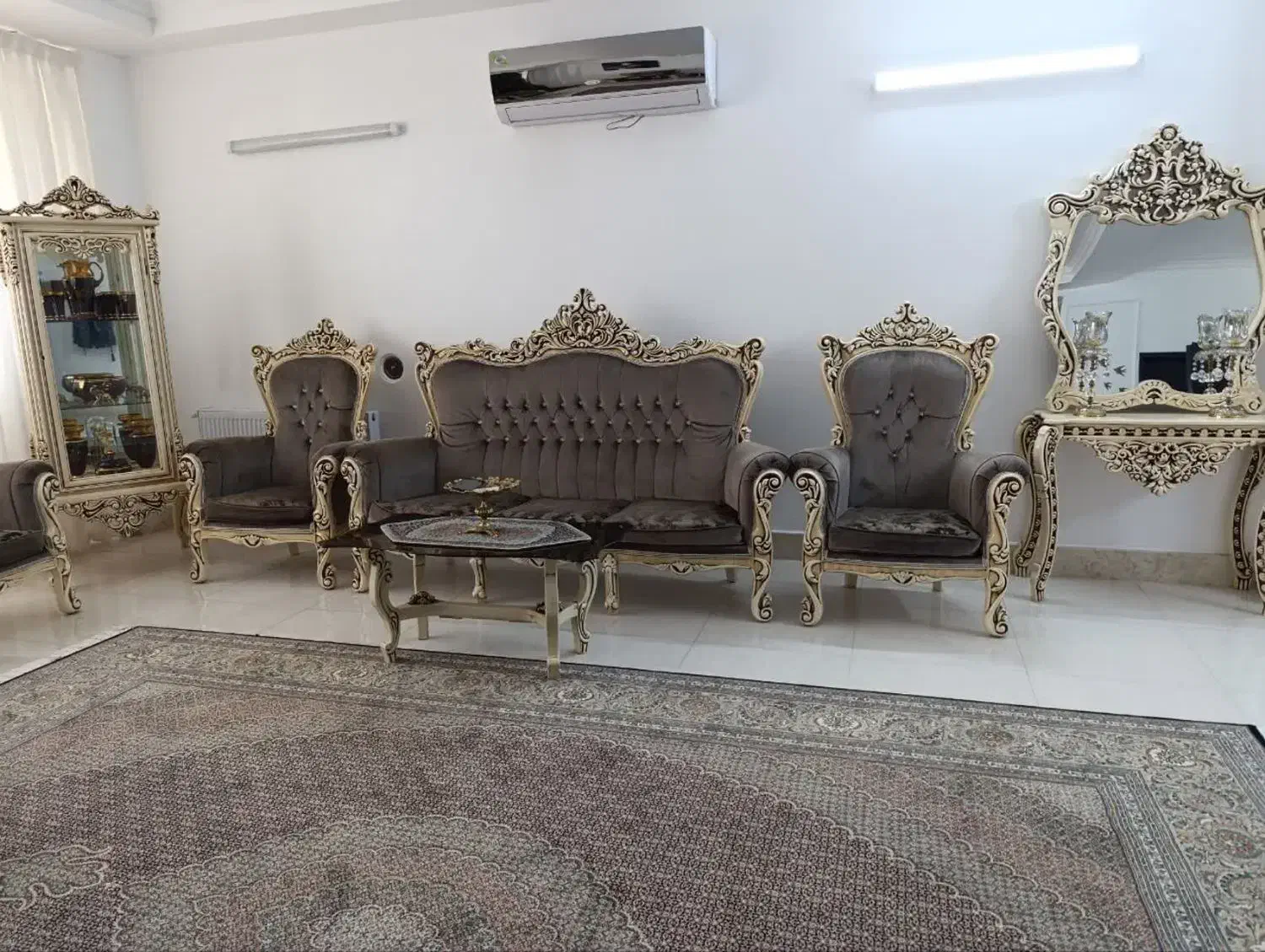 مبلمان ۹ نفره|مبلمان خانگی و میز عسلی|قم, عمار یاسر|دیوار