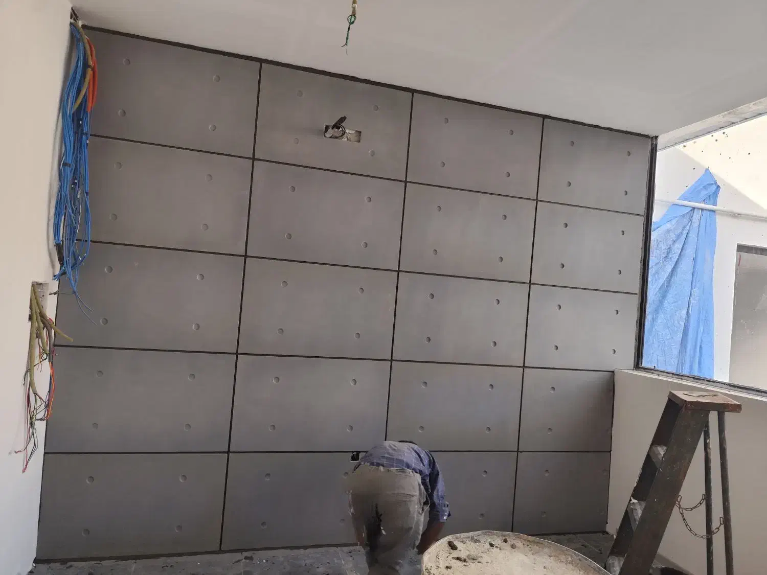 نصب آجر و بتن اکسپوز|خدمات پیشه و مهارت|تهران, جابری|دیوار