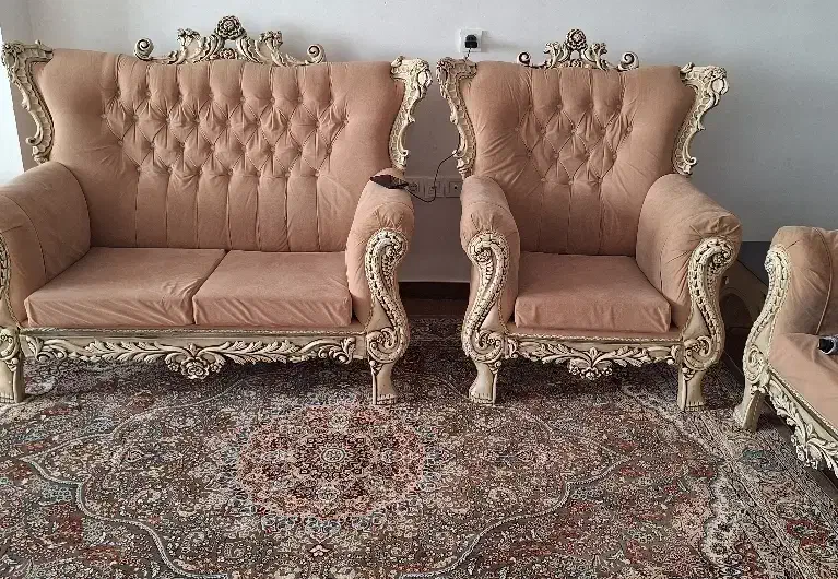 مبل ۷ نفره|مبلمان خانگی و میز عسلی|اقبالیه, |دیوار