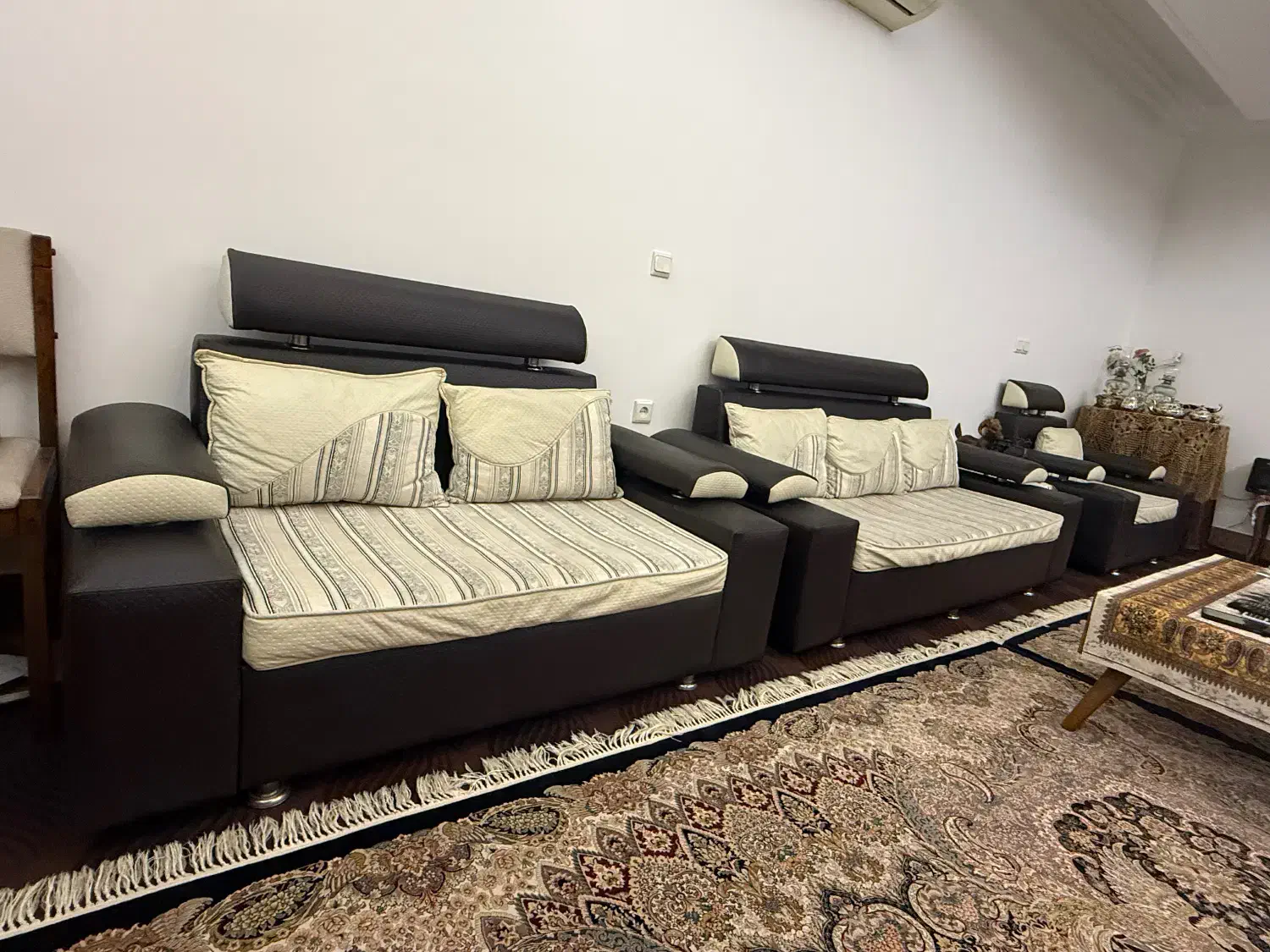 مبل ۹نفره|مبلمان خانگی و میز عسلی|ساری, |دیوار