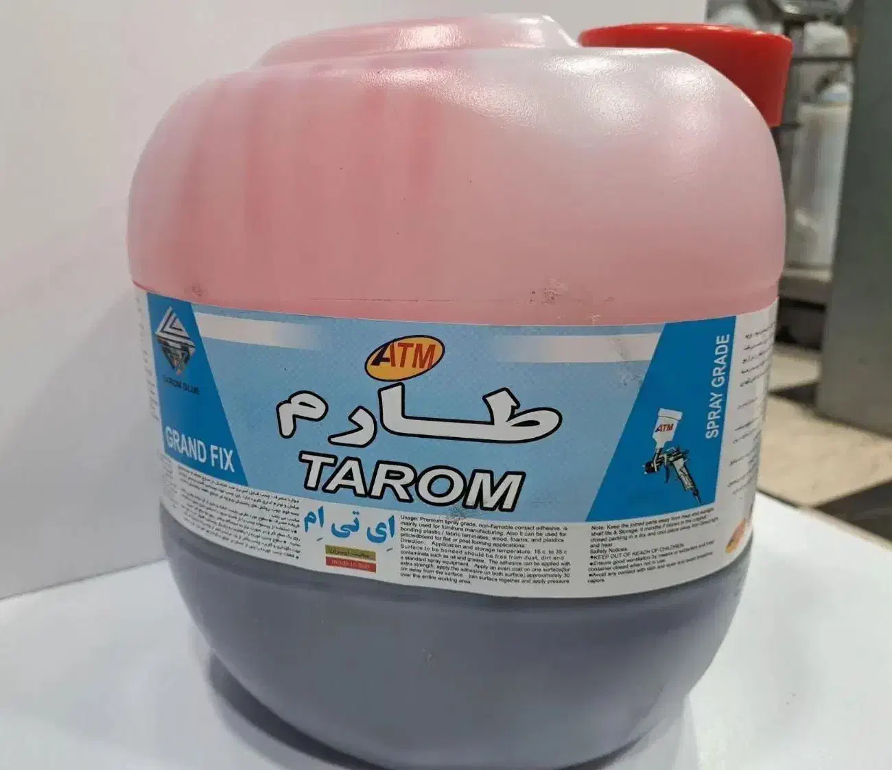 چسب اسپری قرمز (چسب پیستوله) با قدرت چسبندگی بالا|ابزارآلات|سلماس, |دیوار