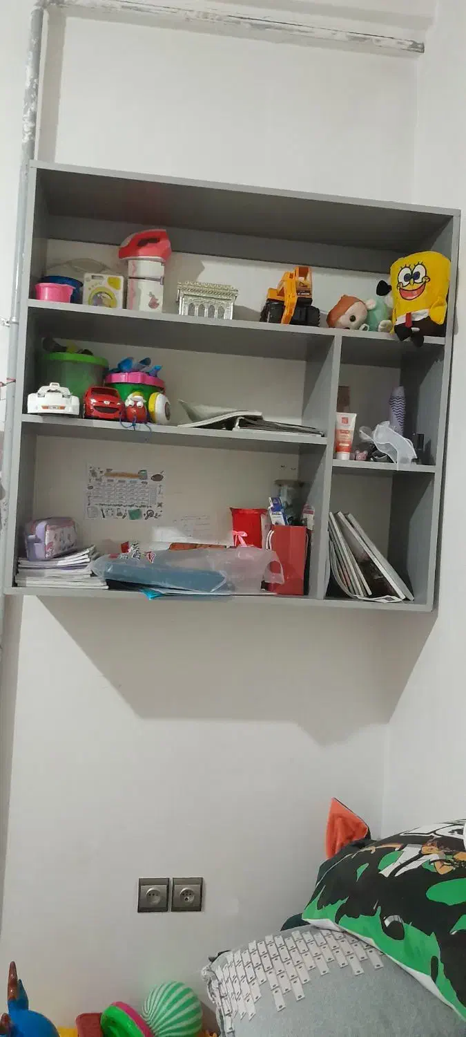 کتابخونه بدون خرابی و بزرگ تخفیف پای معاملع|کتابخانه، شلف، قفسههای دیواری|قوچان, |دیوار