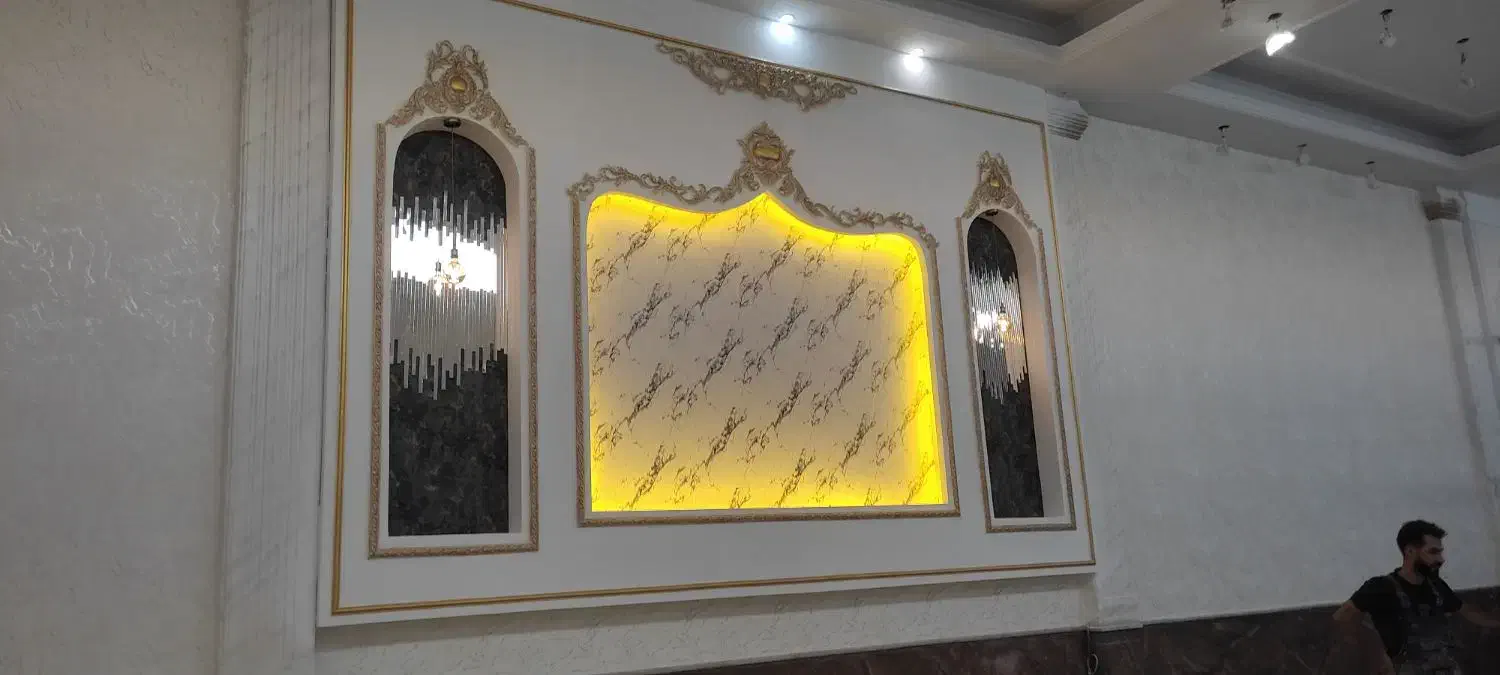 تخریب تا بازسازی( کناف- نقاشی ساختمان-کاغذ دیواری)|خدمات پیشه و مهارت|قرچک, زیبا شهر|دیوار