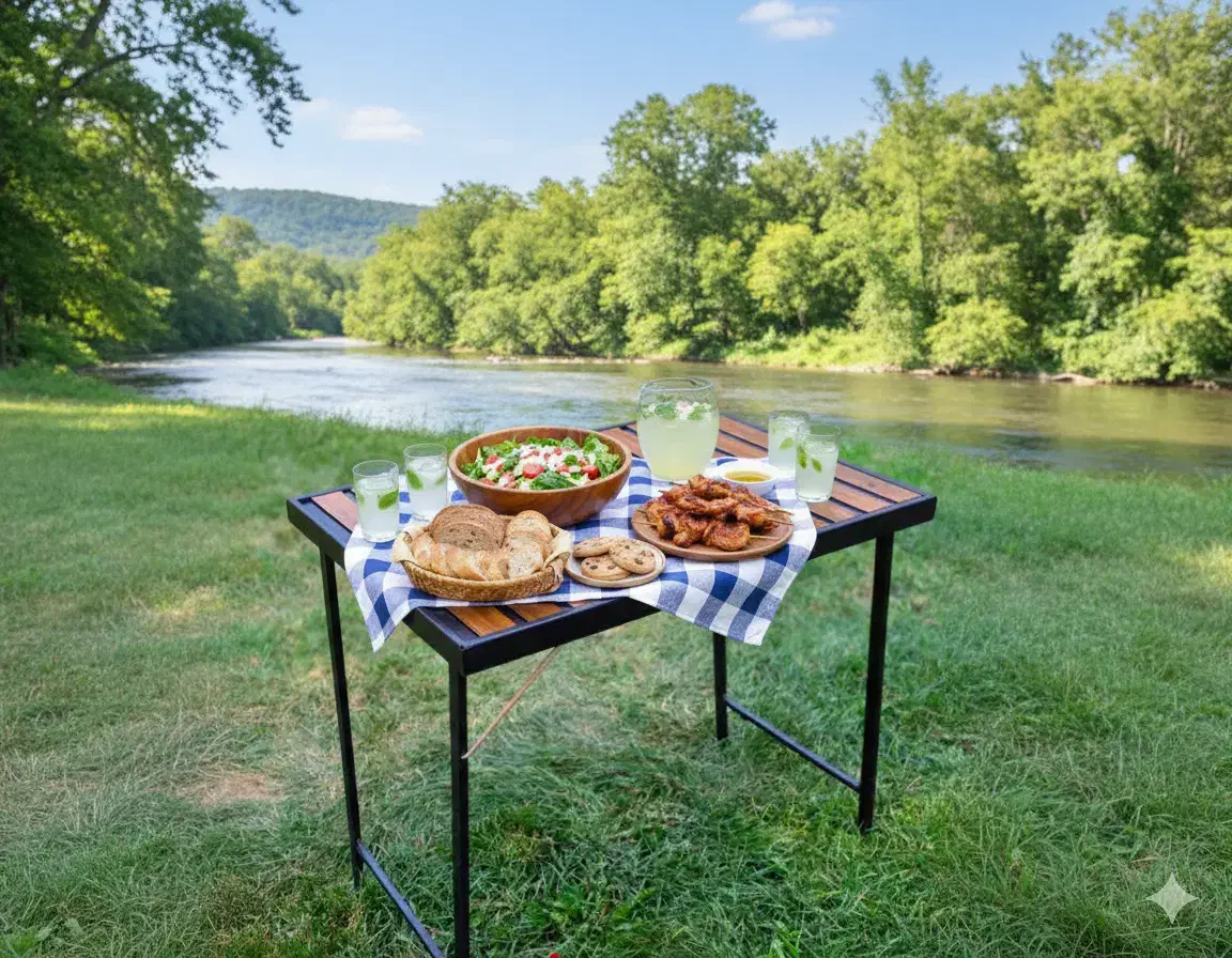 میز و صندلی تاشو کمپینگ آقای اصفهان|کوهنوردی و کمپینگ|خمینیشهر, |دیوار