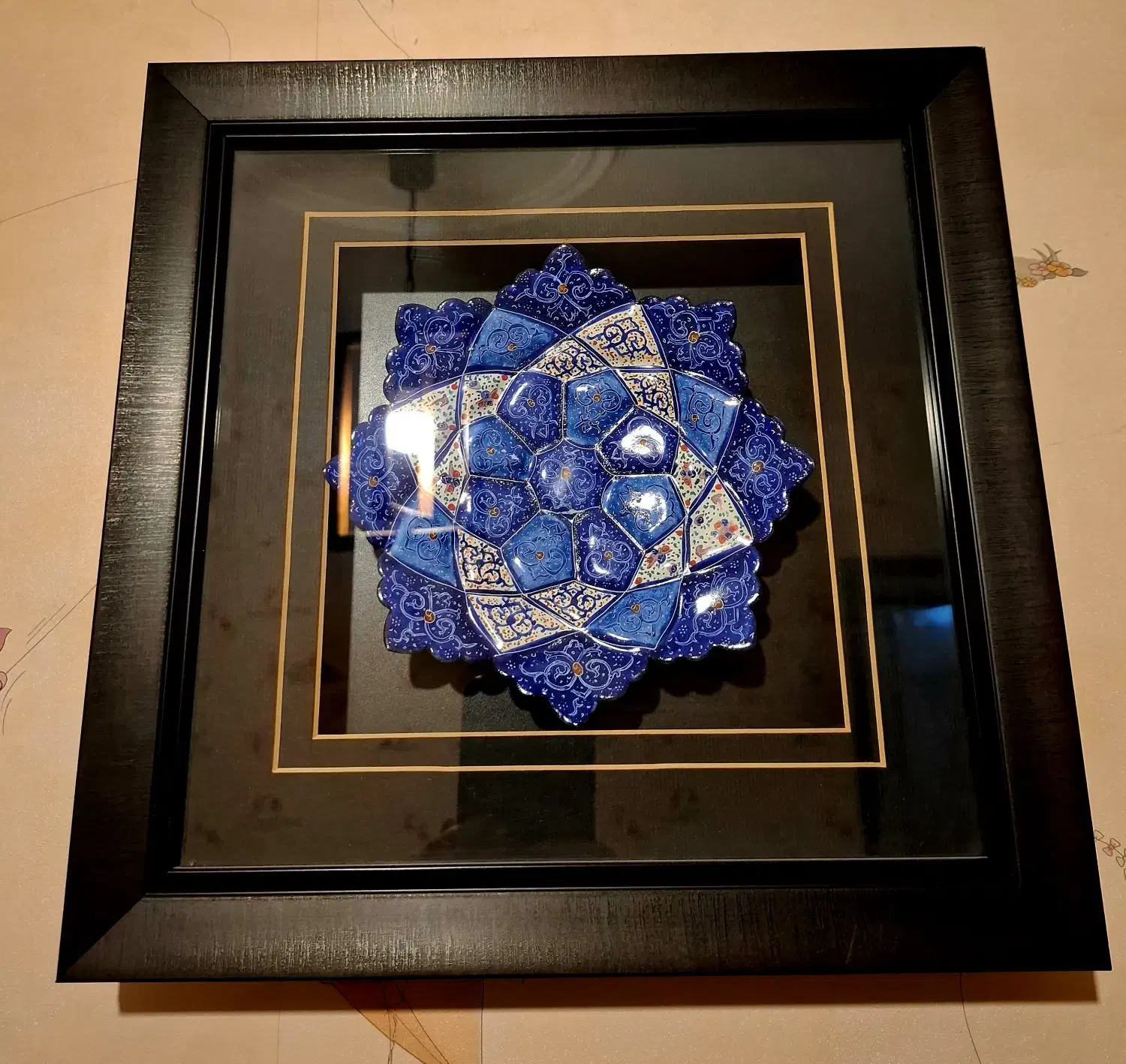 قاب بشقاب مینا کاری|صنایع دستی و سایر لوازم تزئینی|کاشان, فاز ۲ ناجی آباد|دیوار