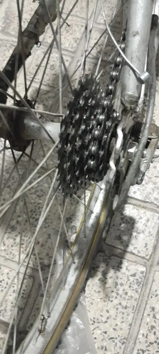 دوچرخه ۲۶ دنده ای فنری کوهستانی|دوچرخه، اسکیت، اسکوتر|کوهدشت, |دیوار