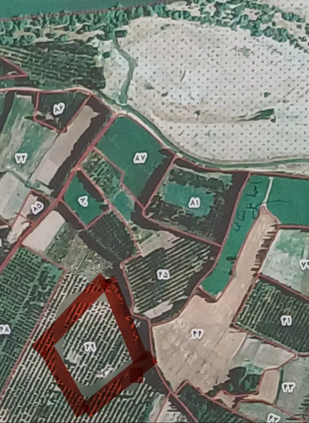 فروش ۸ هکتار زمین ابی|اجارهٔ دفتر صنعتی، کشاورزی، تجاری|شاهین دژ, |دیوار