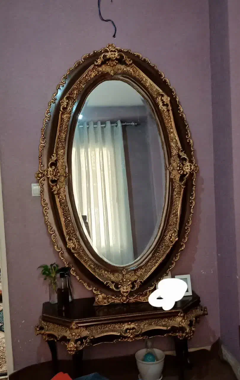 اینه پلی استر برجسته کارکرده|آینه|باقرشهر, |دیوار