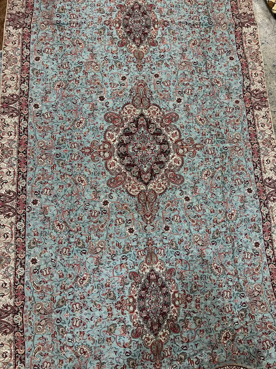 رومیزی ترمه یزد|صنایع دستی و سایر لوازم تزئینی|شیراز, زرهی|دیوار