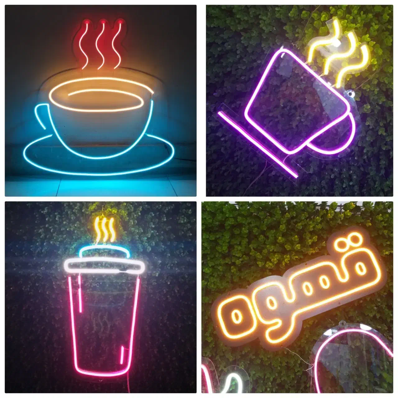 تابلو ال ای دی نئون نعون کافه قهوه فنجان کافی شاپ|فروشگاه و مغازه|تهران, شهرک ولیعصر جنوبی|دیوار