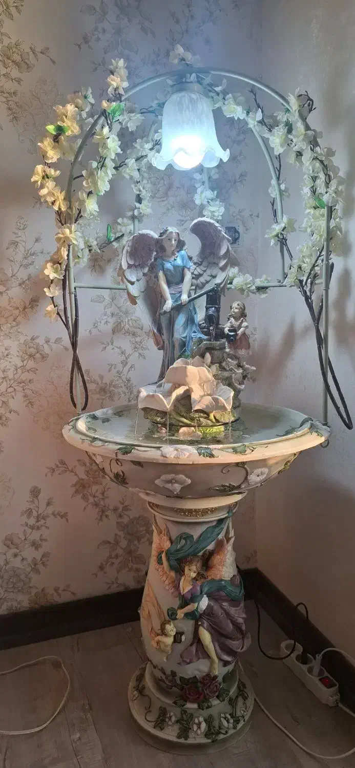 مجسمه اب نما فرشته|مجسمه، تندیس، ماکت|هشتگرد, شهرک پارسیان|دیوار