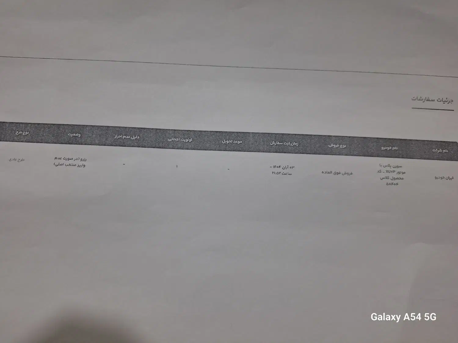 فروش حواله سمندسورن|خودرو سواری و وانت|کرج, کمالشهر|دیوار