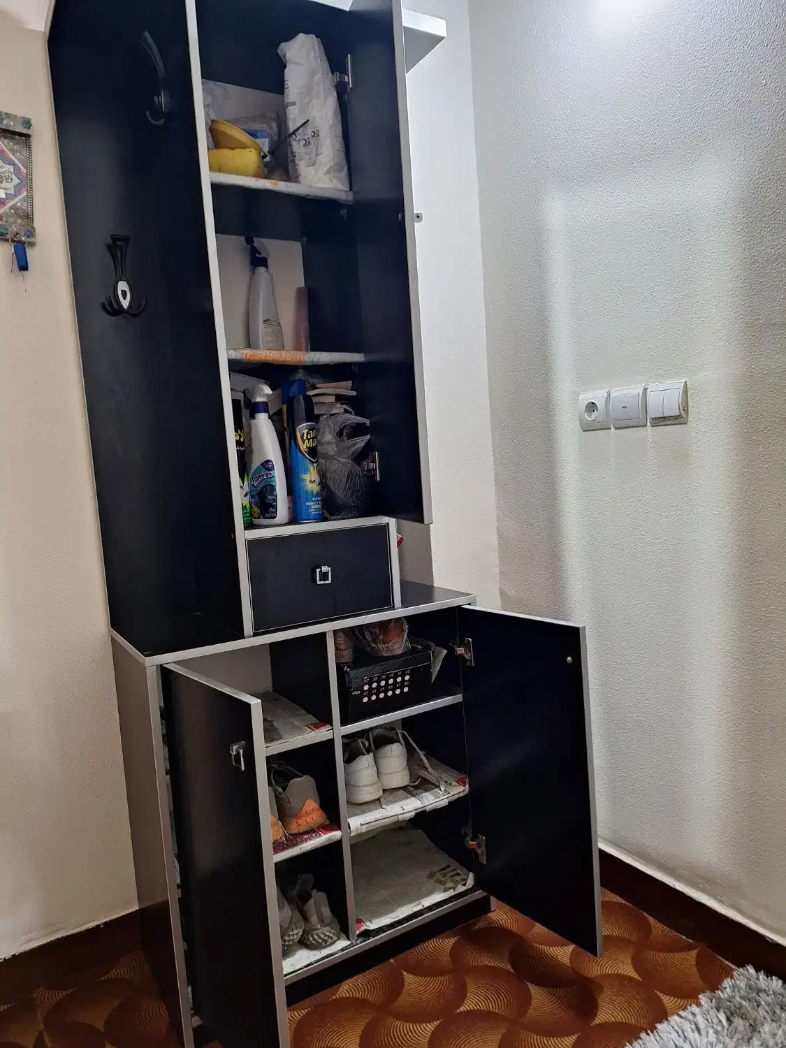 جا کفشی|جاکفشی، کمد، دراور|مسجد سلیمان, |دیوار