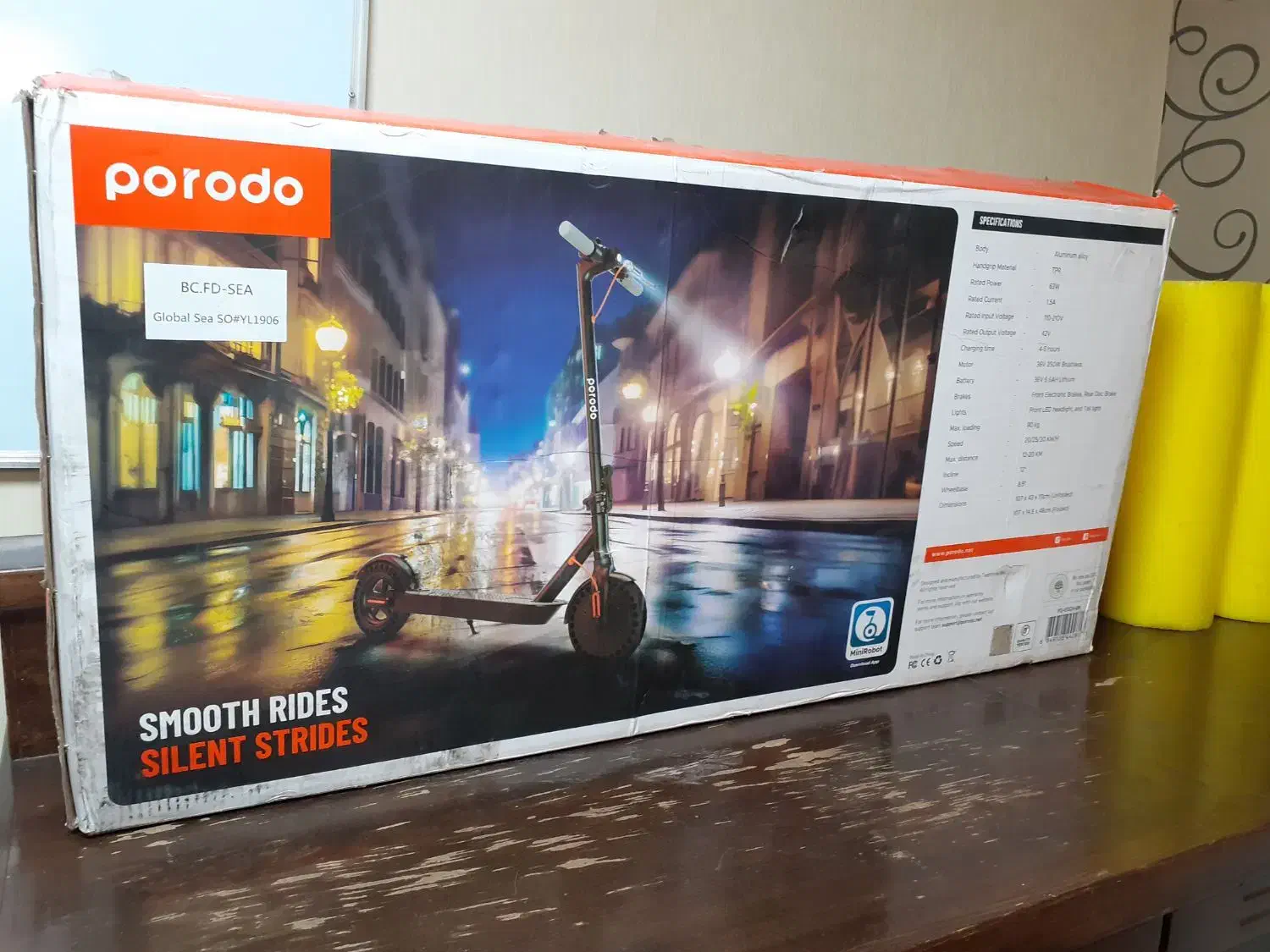 اسکوتر برقی|دوچرخه، اسکیت، اسکوتر|برخوار, |دیوار