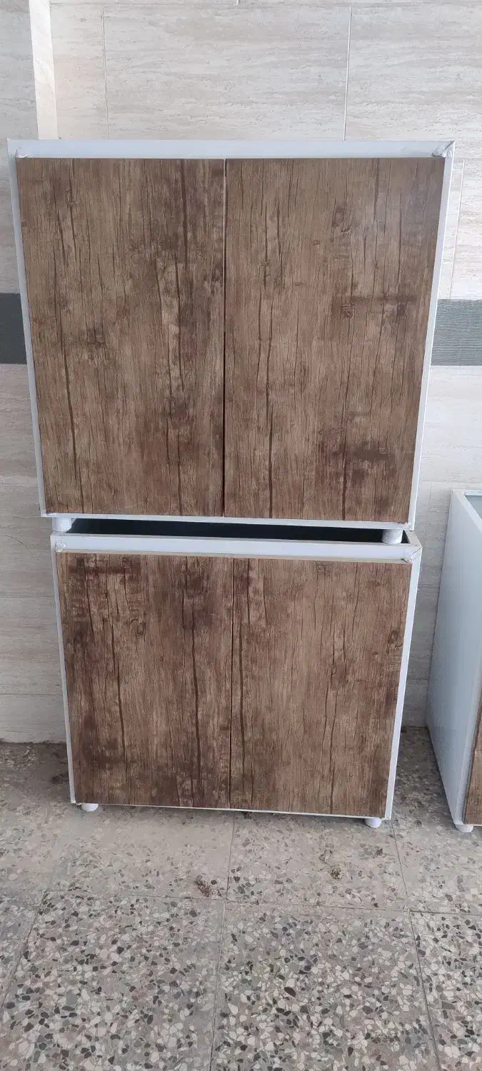 کابینت فلزی پیش ساخته|آب‌چکان و نظم‌دهنده ظروف|آباده, |دیوار