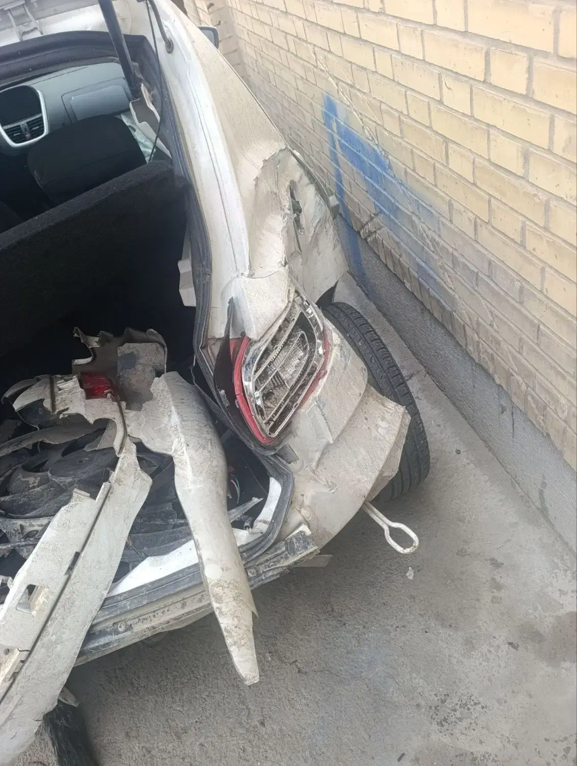 خودرو ۲۰۷ tu3 دنده مدل ۴۰۳ تصادفی|خودرو سواری و وانت|مشهد, سپاد|دیوار