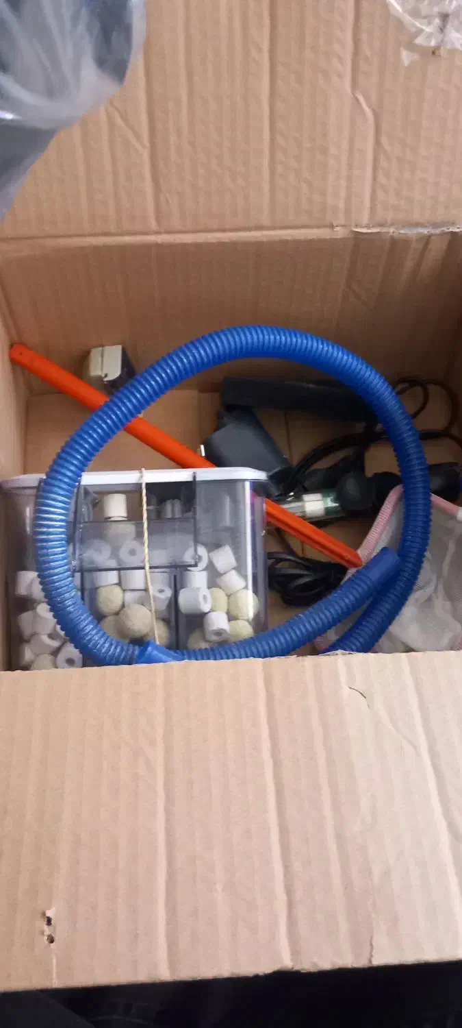 آکواریوم با تمام وسایل|لوازم جانبی حیوانات|سهند, |دیوار