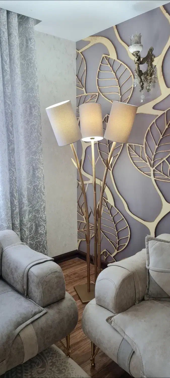 آباژور ۳ شاخه|چراغ خواب و آباژور|گرگان, |دیوار