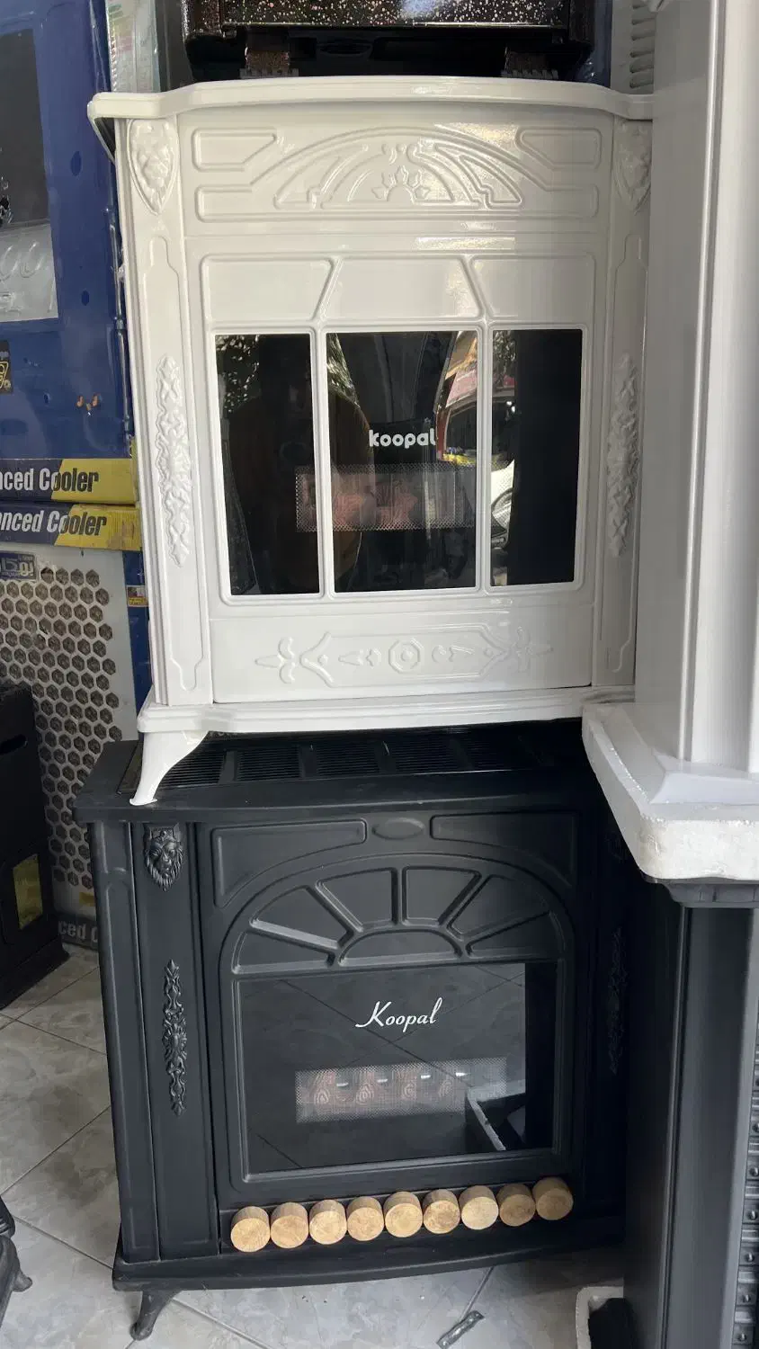 بخاری گازی طرح شومینه کوپال مشهد|بخاری، هیتر، شومینه|شیراز, فخرآباد (دروازه کازرون)|دیوار