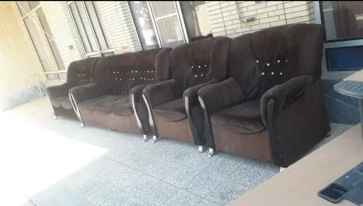 مبلمان ۷نفره|مبلمان خانگی و میز عسلی|آباده, |دیوار