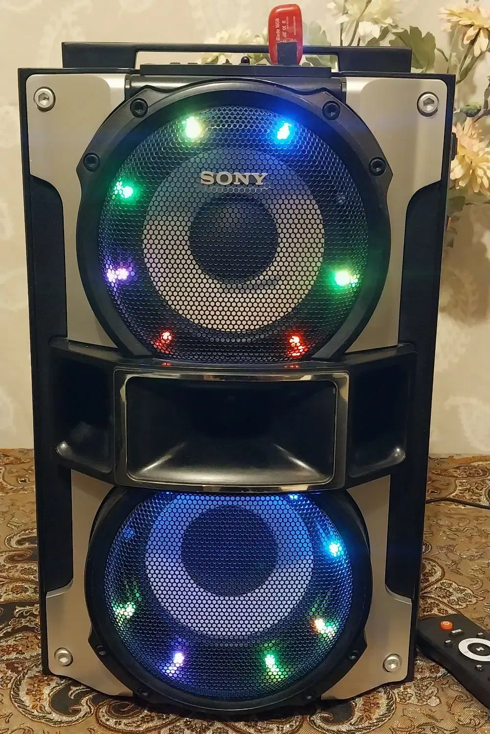 سونیِ خیال راحت قابلیت شارژی بلوتوث فلش کنترل+فیلم|پخش‌کننده همراه|تهران, گیشا|دیوار