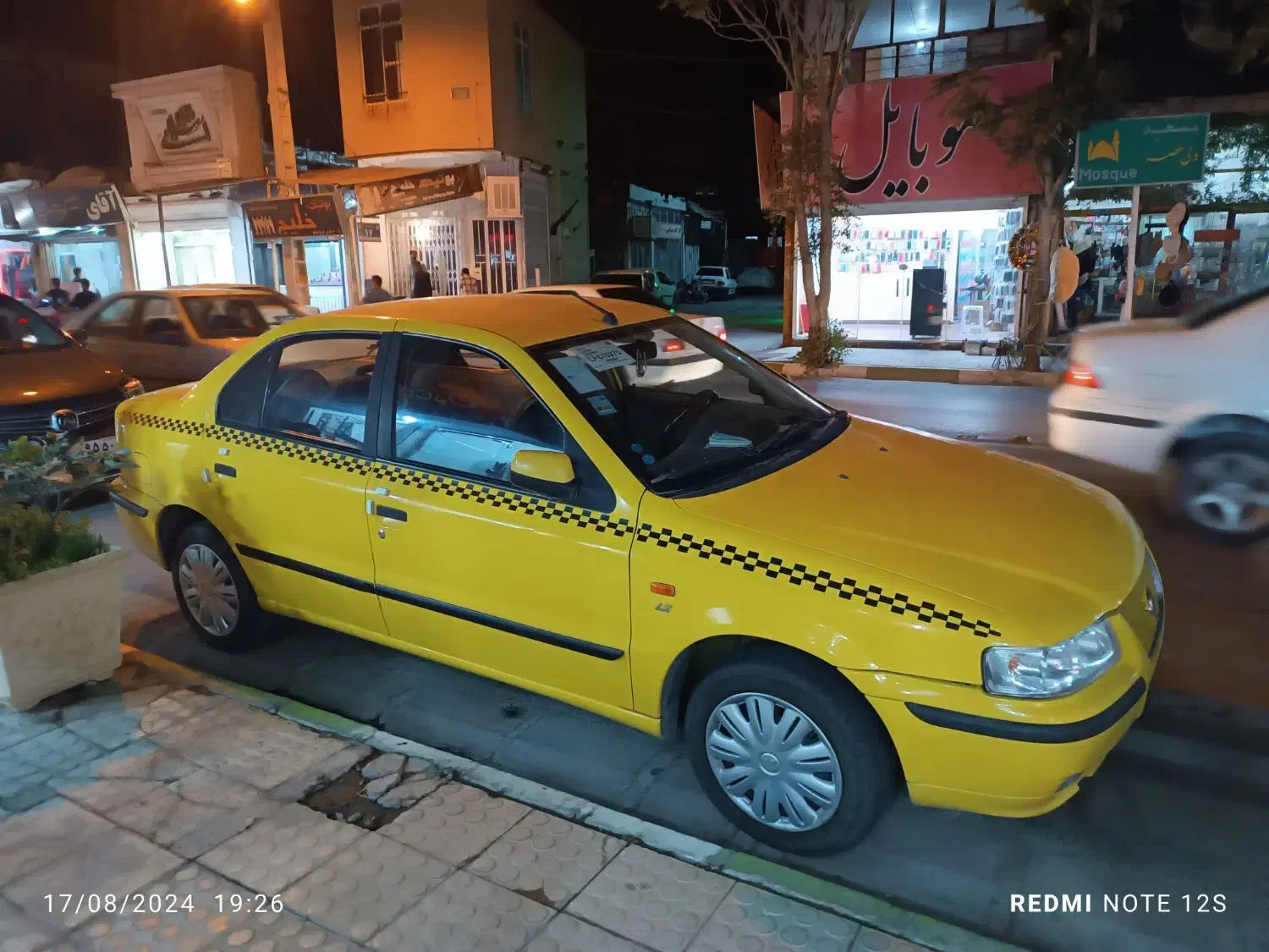 سمند تاکسی EF7 دوگانه سوز کارخانه مدل۹۹شهربابک|خودرو سواری و وانت|شهر بابک, |دیوار