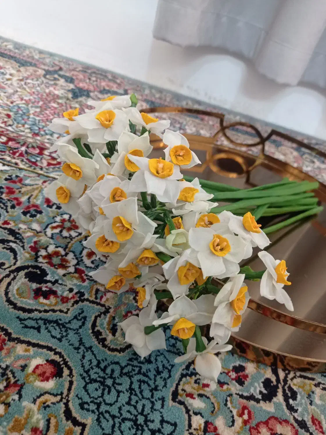دسته گل نرگس مصنوعی|گل مصنوعی|مشهد, طبرسی شمالی|دیوار