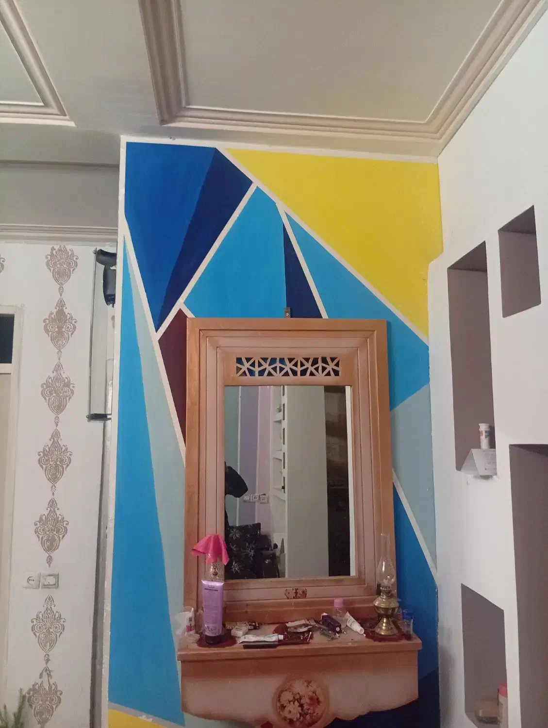 نقاشی ساختمان|خدمات پیشه و مهارت|بم, |دیوار