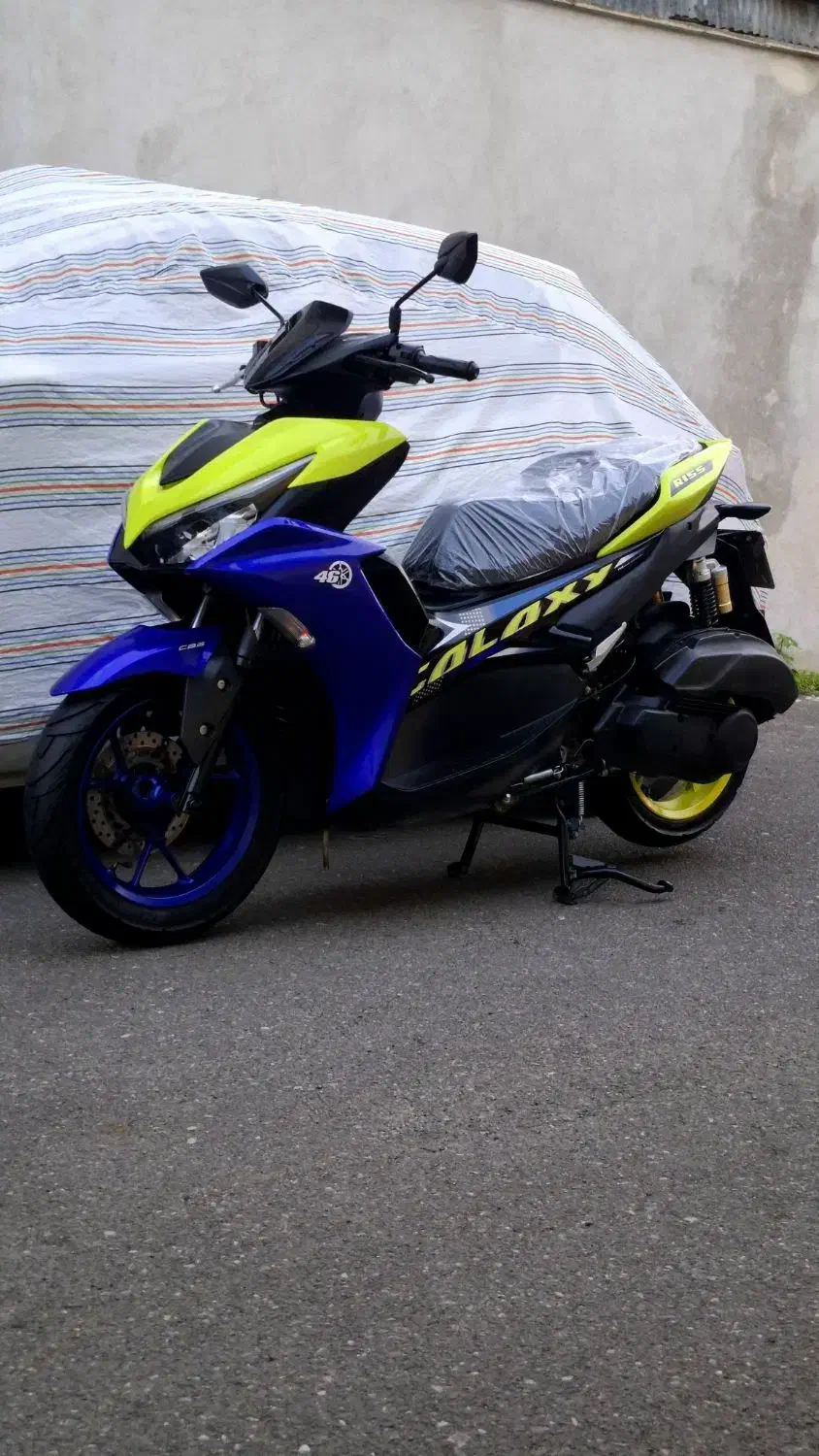 طرح ایروکس 155 نیوفیس نیروموتور مدل 1402 مشابه صفر|موتورسیکلت|رشت, آب و برق|دیوار