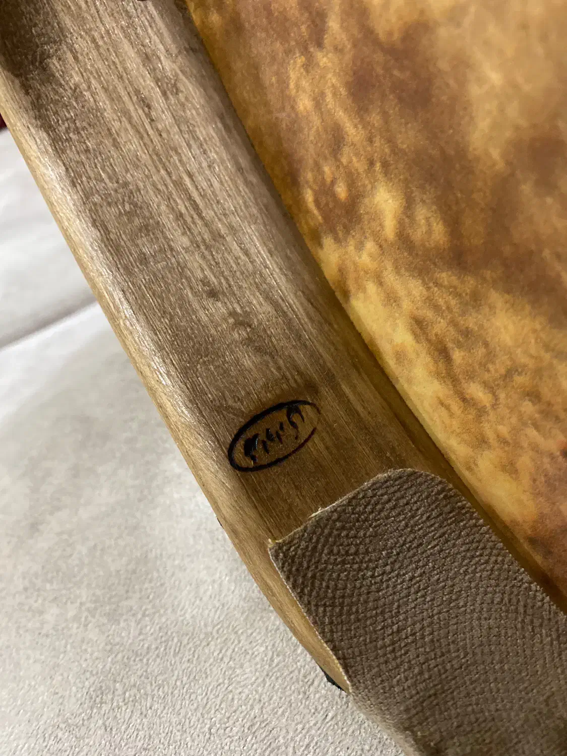 دف دومهر خدادادی|سازهای سنتی|گرگان, |دیوار