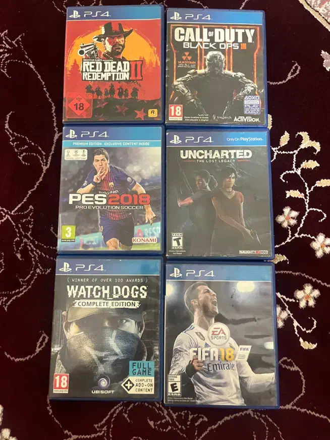 دیسک بازی ps4|کنسول، بازی ویدئویی و آنلاین|کرج, جهان‌شهر|دیوار