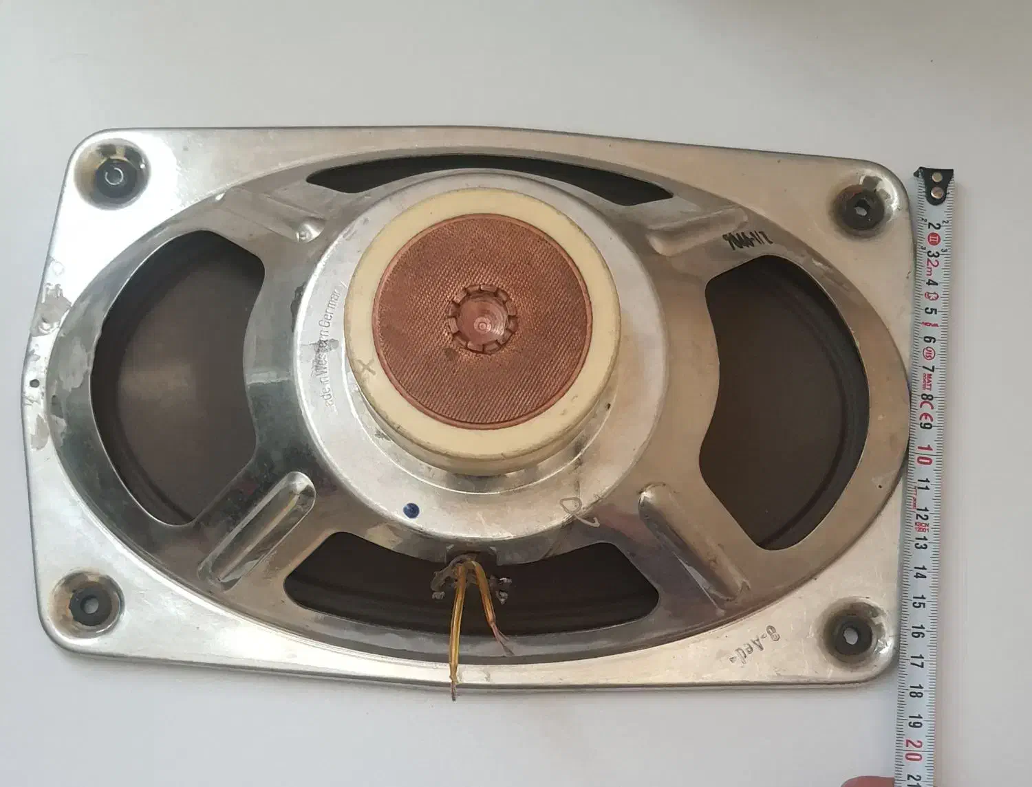 بلندگو اصلی رادیو لامپی و گرام|صوتی و تصویری|گلپایگان, |دیوار