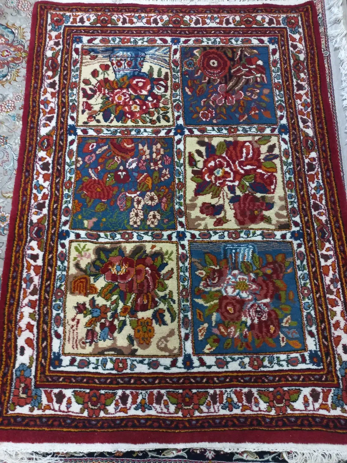 قالیچه نو|فرش|شهرکرد, |دیوار