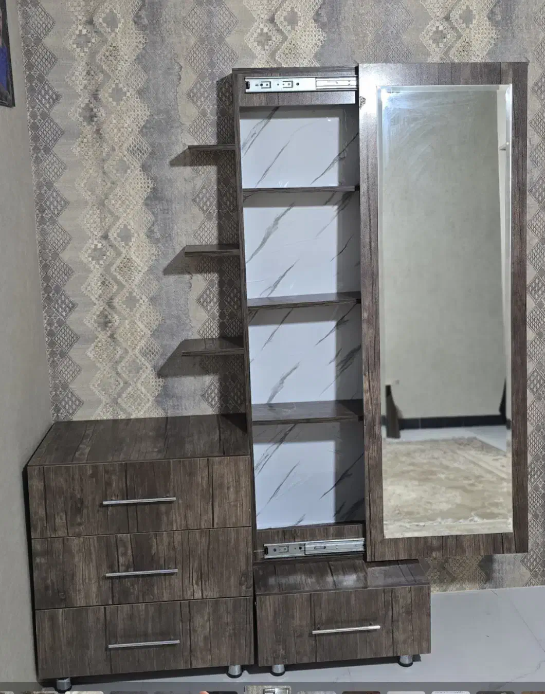 دراور دو تیکه آرایشی و لباس|جاکفشی، کمد، دراور|تربت جام, شهرک آزادگان|دیوار