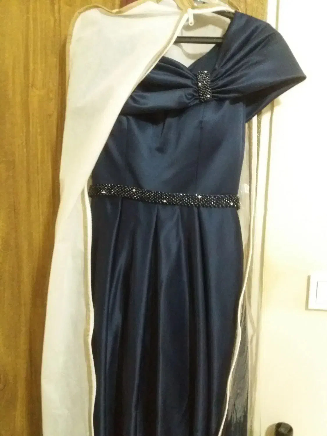 پیراهن ساتن مجلسی مدل جدید دخترانه|لباس|همدان, |دیوار