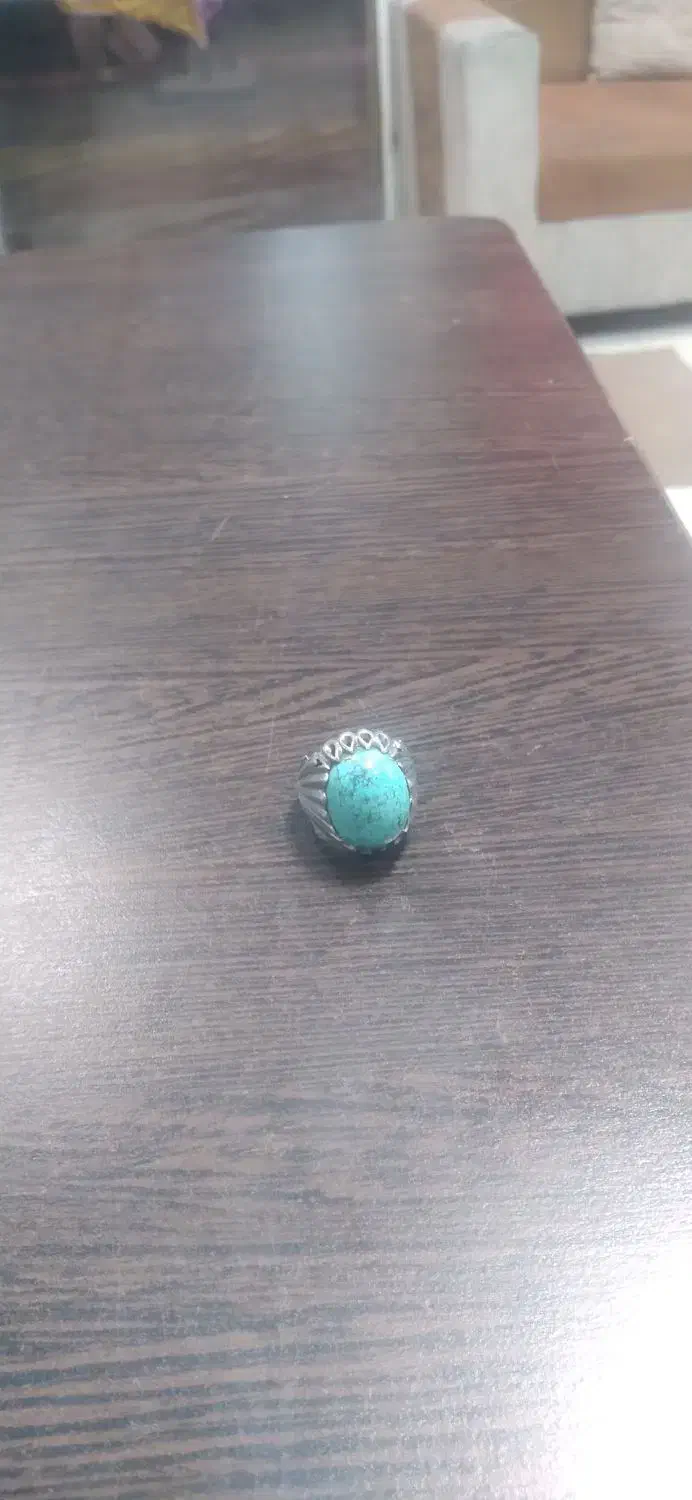 انگشتر فیروزه|کلکسیون اشیاء عتیقه|بجنورد, |دیوار