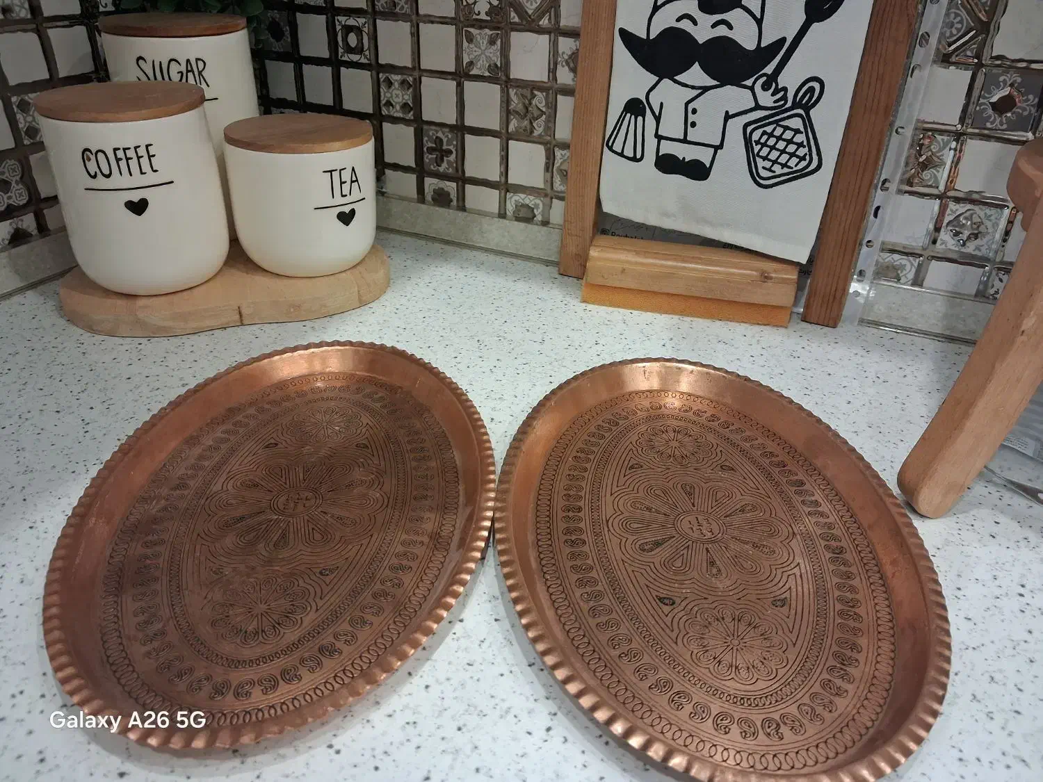 ظروف مسی|ظروف سرو و پذیرایی|قم, عمار یاسر|دیوار