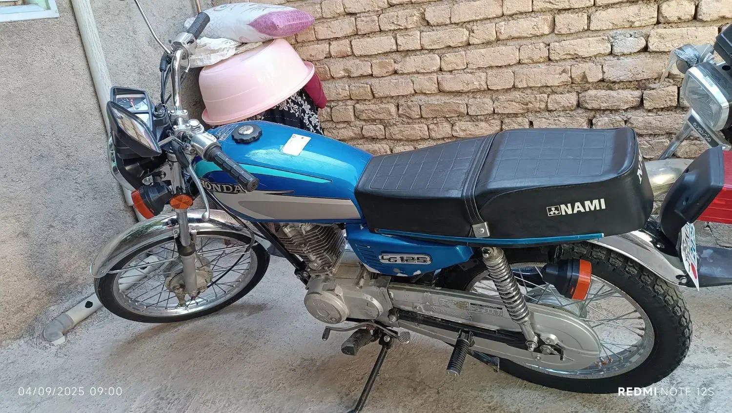 موتور 125 هوندا86 مزایده|موتورسیکلت|سنندج, |دیوار